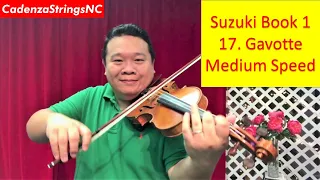 Gavotte | Medium Speed | Suzuki Violin Book 1