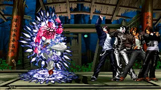 [KOF Mugen] Orochi Yamazaki vs Kyo Kusanagi Team