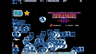 1989 [60fps] Gradius III 2039620pts TypeB Loop4-1