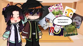Hashira react to my fyp/gallery || ships || cringe || No Gyomei ||first video || part 1/???