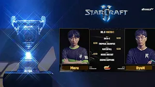 [2022 GSL Super Tournament 2] Ro.8 | Maru (T) vs. ByuN (T)