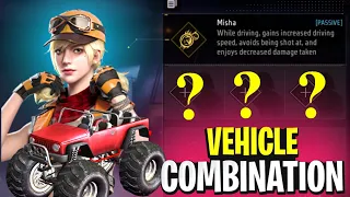 Vehicle Character Combination 🔥 | Best Character Skill For Car In Free Fire
