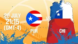 Puerto Rico v Chile - Full Game - Group B - 2016 FIBA Americas U18 Men's Championship