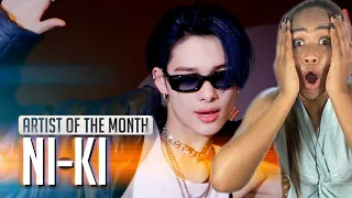 'Trendsetter' X 'HUMBLE.' covered by ENHYPEN NI-KI(니키) | Artist Of The Month | Reaction