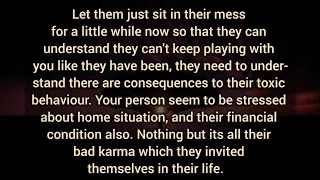 They can't keep playing with you like they have been, You are letting go the connection & moving on.