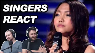 Singers React to Charice - All by Myself | Reaction