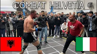 Albanian Bull "CT" vs Italian Tank "Bulldog" | Boxing Streetfight Switzerland | Combat Helvetia