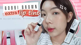 รีวิวเรียลๆ bobbibrown new extra lip tint 5สีใหม่ สูตรใหม่ค่ะซิสส มันควรมีมั้ยนะ?!