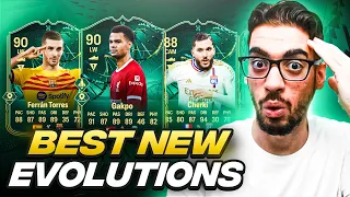 THE BEST *NEW* META EVOLUTION CARDS TO EVOLVE IN FC 24 Ultimate Team Fantasy FC Assisting Winger