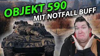 Brauchte NOTFALLBUFFS - Das Objekt 590 - Review