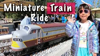 2019 Miniature Train Ride (Burnaby Central Railway) - The Katarina Show