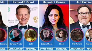Actors Who Have Played Star Wars and Marvel Characters Star Wars X Marvel#shorts