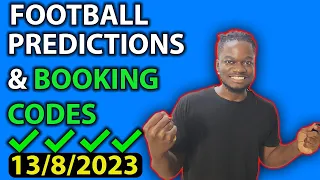 FOOTBALL PREDICTIONS TODAY 13/8/2023 SOCCER PREDICTIONS TODAY | BETTING TIPS, #footballpredictions