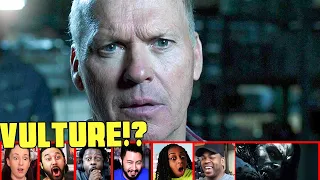 Reactors Reaction To Seeing Spider-Man's VULTURE In The MORBIUS Teaser Trailer