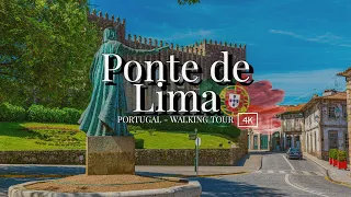 🇵🇹 Ponte de Lima - Portugal - Walking Tour (4K UHD 60fps)