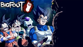 LET THE HUNT BEGIN!!! | Vegeta Goku Bardock And Frieza Play Bigfoot