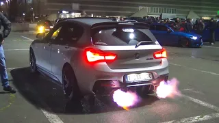 BMW M135i Shooting FLAMES & Loud BANGS