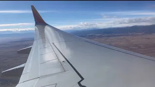 Full Flight — Southwest Airlines - Boeing 737 MAX 8 ~ Dallas - Colorado Springs (DAL-COS)