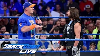 AJ Styles calls out John Cena: SmackDown LIVE, Jan. 24, 2017