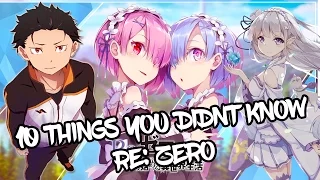 10 Things You Didn't Know About Re:Zero (Re:ZERO -Starting Life in Another World)