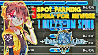 3 SPOT FARMING SPINA FOR NEWBIE 2023 #4 | TORAM ONLINE