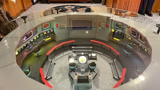 Star Trek TOS Custom 3d printed U.S.S. ENTERPRISE Bridge Coffee Table