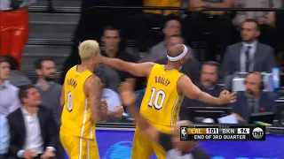 Jared Dudley hit the buzzer beater and went wild | Nets-Lakers