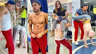 CRAZY PRANK WORKOUT In The SHOP (prt.9)