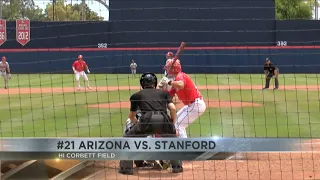 Arizona Baseball sweeps Stanford with 7-2 win in finale