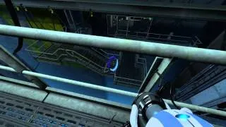 Portal 2 - Part 07 - Co-op Course 1 Chamber 6