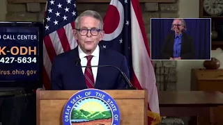 DeWine news conference on COVID-19 | Ohio shatters daily COVID-19 case record - Oct. 29