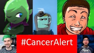 #CancerAlert Jacksepticeye vs RiceGum - iDubbbz vs Leafy