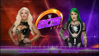 WWE 2K22 (Mandy Rose vs Shotzi) Normal Match