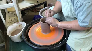 Comparison Throwing Pottery to the Inexpensive Wheel - Amy Lee