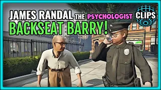 JAMES RANDAL BACKSEAT BARRY! (PSYCHOLOGIST ARC)