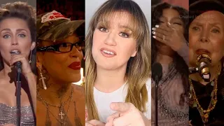 Kelly Clarkson Talks Miley, SZA, Doja, Joni At 2024 Grammys