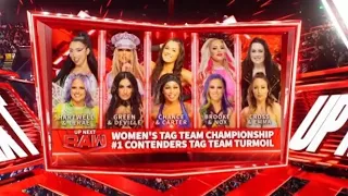 Women's Tag Team Title #1 Contenders Tag Team Turmoil - WWE Raw 3/7/23 (Full Match Part 1/2)