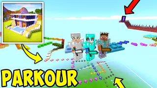 Multiplayer Parkour In Craft World 2024 Gameplay Walkthrough | Craft World - Master Block 3d