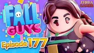 Lara Croft Costume! - Fall Guys Gameplay Part 177 - Season 4 Creative Construction Costume