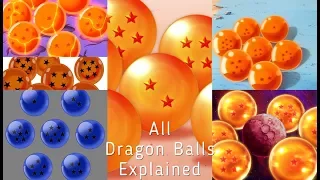 All forms / and Versions of the Dragon Balls with explanations and Creators ( DB, DBZ, DBS, DBGT