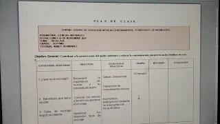 ¿Cómo elaborar un plan de clase?