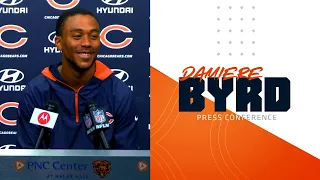 Damiere Byrd talks about the Bears' offensive speed | Chicago Bears