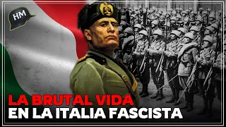 Así era VIVIR en la MONSTRUOSA Italia fascista del BRUT4L dictador Benito Mussolini