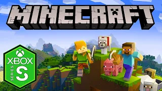 Minecraft Xbox Series S Gameplay Review [Xbox Game Pass]