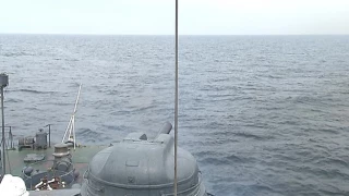 Корабли Балтийского флота провели артиллерийские стрельбы