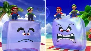 Mario Party The Top 100 vs Mario Party Gamecube - All Minigames Comparison