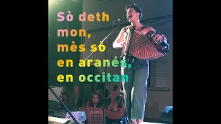 Alidé Sans: "Sò deth mon, mès sò en aranés, en occitan"