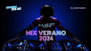 MIX VERANO 2024 (REGGAETON, PERRO NEGRO , ANDO, CHULO, LUNA, REPARTO, BUSCANDO MONEY) DJ Henry Flow