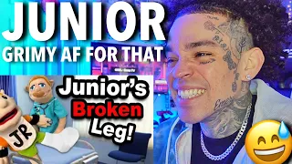 SML Movie: Junior's Broken Leg! [reaction]
