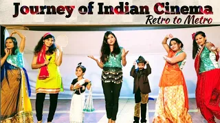 Journey of Indian Cinema | Retro to Metro | Group Theme Dance | ABS